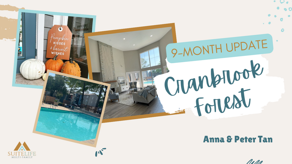 Updates Are Underway At Cranbrook Forest Apartments (9-month update)! 🛠